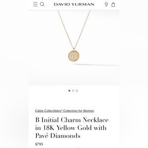 David Yurman necklace